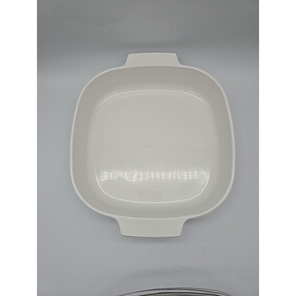 Vintage Corning Ware A-10-B Floral Bouquet Deep Square Casserole Dish with Lid - Picture 9 of 12